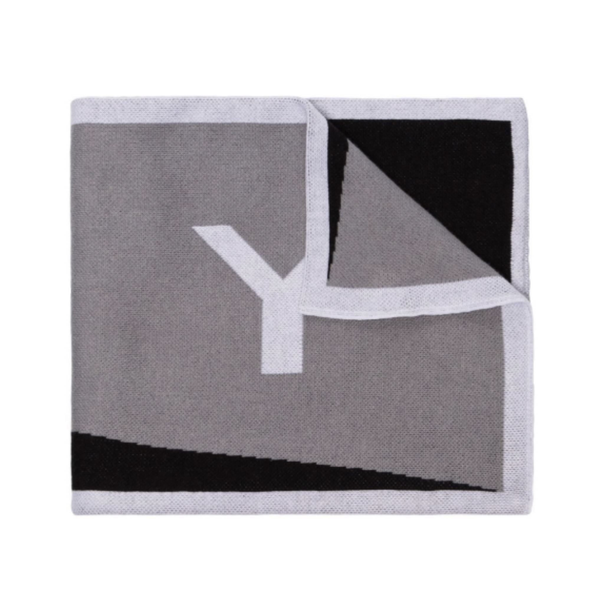 Givenchy Black & Grey Logo Team Scarf - Luxury Fashion Accessory for Men & Women - Perfect for Winter, Fall & Stylish Outfits