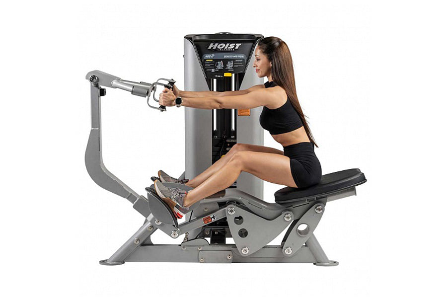 Hoist ROC IT Seated Mid Row Machine (RS 2203) - Premium Home & Gym Strength Training Equipment for Back Muscles - Perfect for Home Workouts & Commercial Gym Use