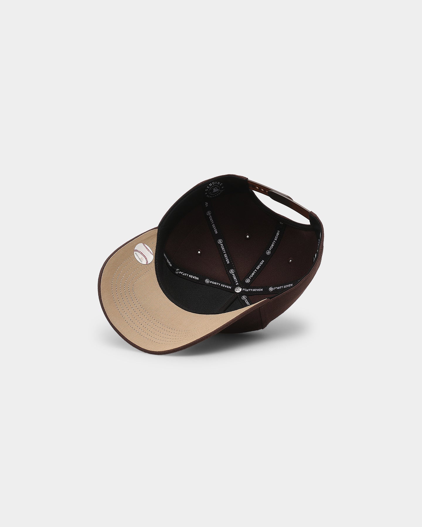 47 Brand San Diego Padres Replica 47 MVP DT Snapback Hat - Brown/Khaki Adjustable Baseball Cap for Men & Women - Perfect for Sports Fans, Casual Wear & Outdoor Activities
