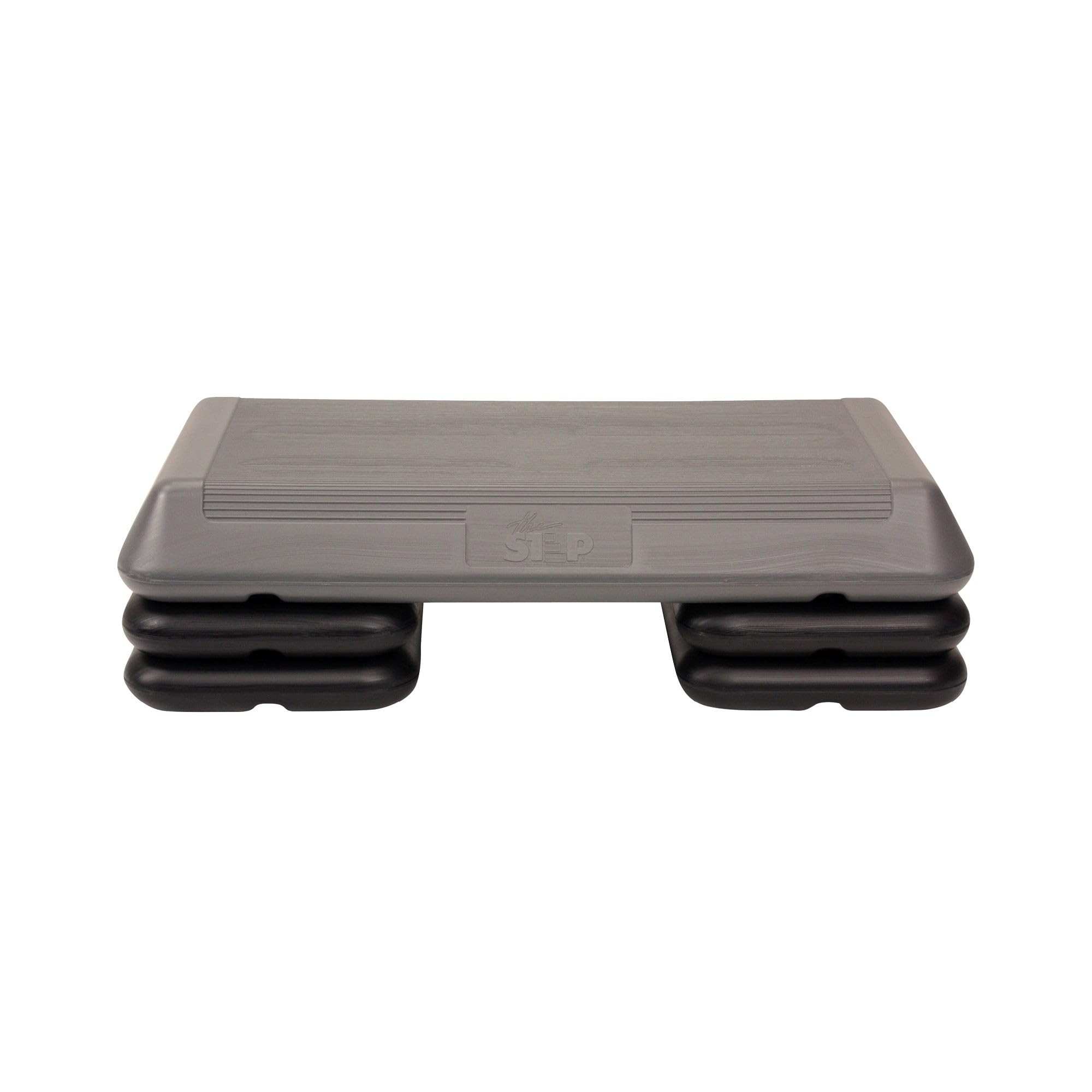 Adjustable Aerobic Stepper Platform with Risers - Home Workout Stair Stepper for Cardio Exercise & Fitness Training - Perfect for Home Gym, HIIT Workouts, and Step Aerobics