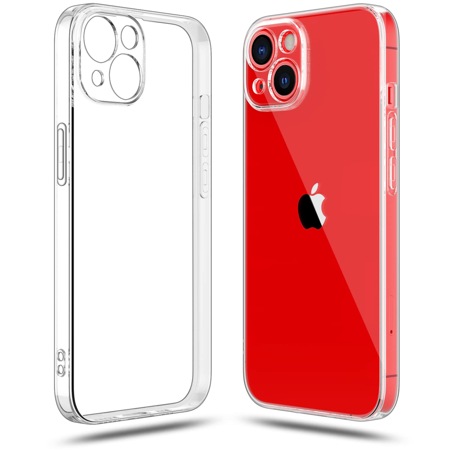 Shamo's Ultra Slim Clear TPU Case for iPhone 14 Plus - Shockproof, Anti-Yellowing, Scratch-Resistant with Camera Protection | Wireless Charging Compatible & Enhanced Grip | Perfect for Daily Use, Outdoor Activities & Travel Protection