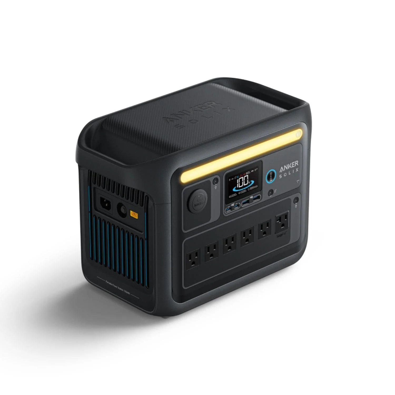 Anker SOLIX C1000X 1056Wh 1800W Portable Power Station - Solar Generator for Camping, RV, Home Backup & Outdoor Adventures