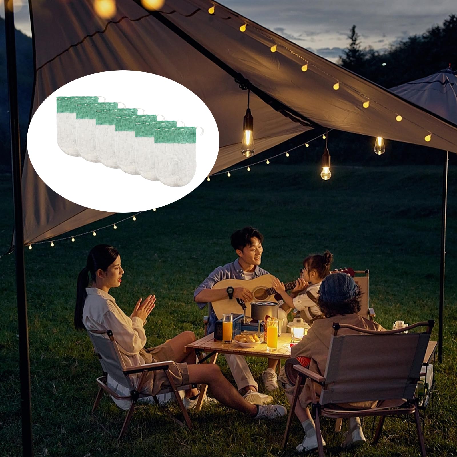 10 Pcs U-Shape Lantern Mantles with Replacement Glass Globes - Standard Cylindrical Lamp Shade for Gas, Kerosene & Propane Lamps - Perfect for Outdoor Camping, Hiking and Emergency Lighting