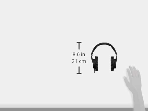 Marantz Pro Monitor Headphones MPH-1 - Over-Ear Studio Headphones with 40mm Drivers for DJ, Gaming & Music Production | Perfect for Professional Mixing, Live Performances & Remote Work