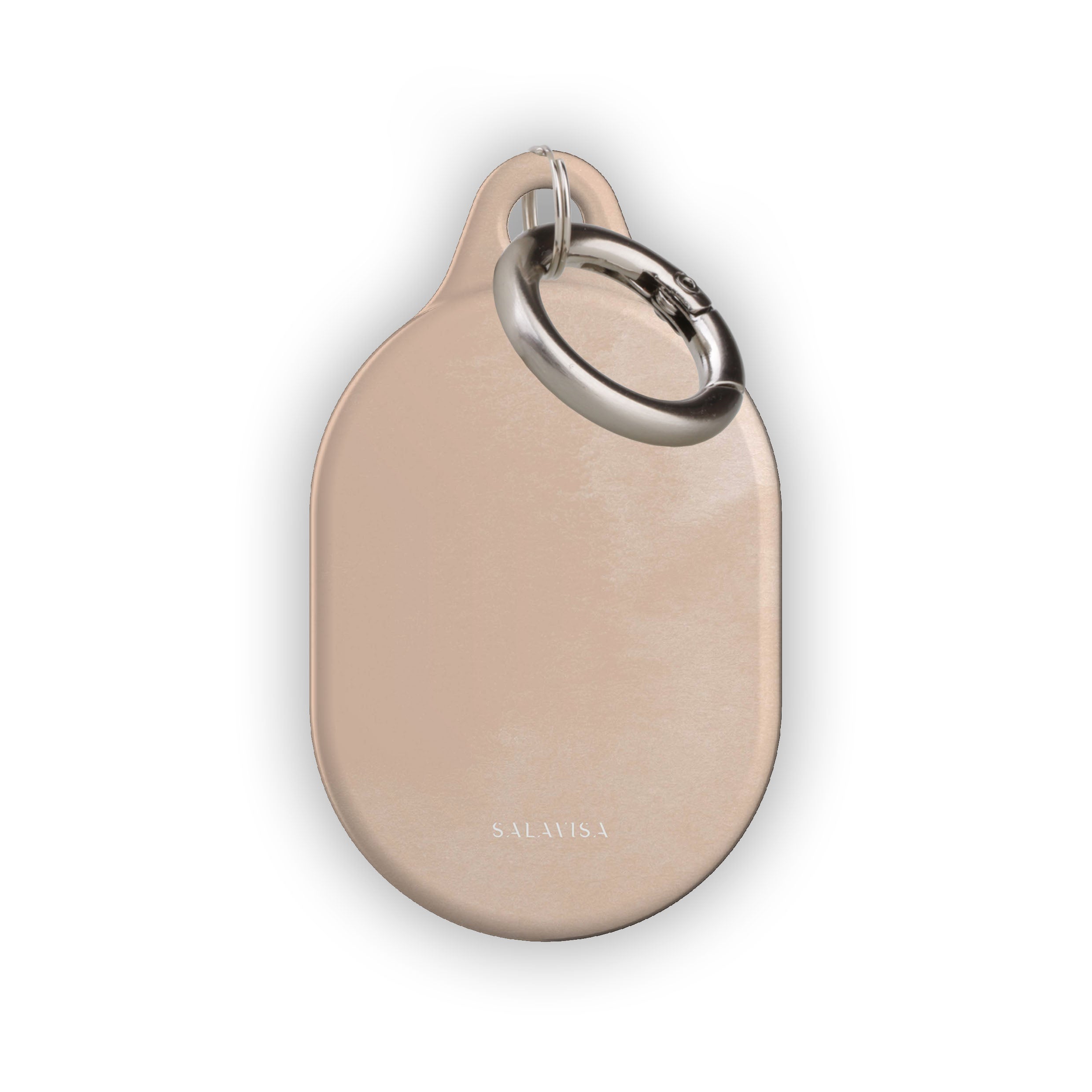 Light Pink Watercolor AirTag Holder - Cute & Durable Keychain for Apple AirTag - Perfect for Keys, Bags & Travel Accessories