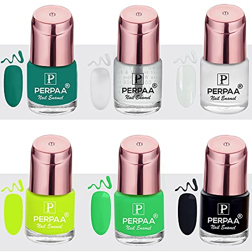 Sea Green , Transparent , Milky White , Neon ,Neon Light Green , Powerful Black