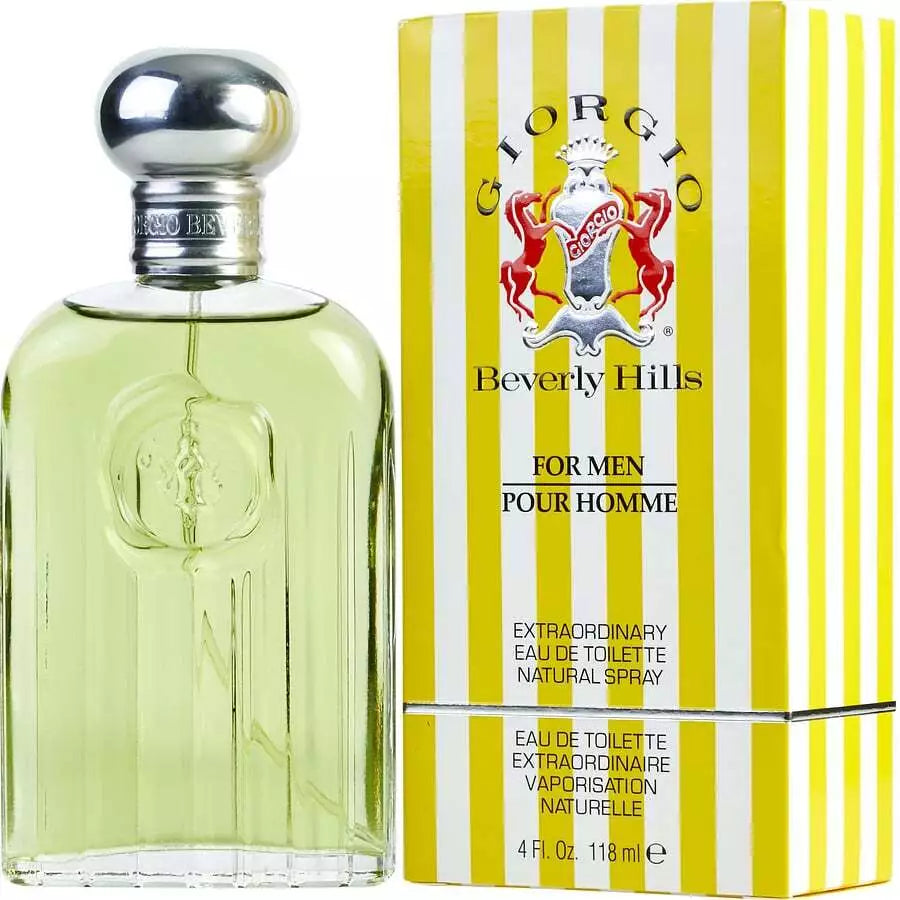 Beverly Hills Yellow EDT for Men - Fresh Citrus & Woody Fragrance - Perfect for Daily Wear, Office & Special Occasions