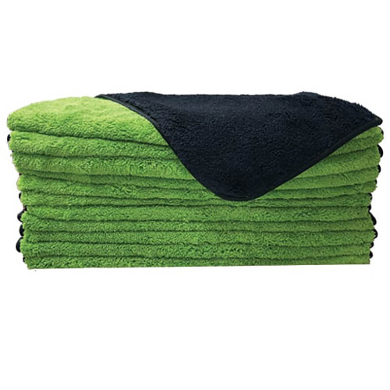 Wholesale 120 Pcs Royal Coral Fleece Microfiber Towels 16x16 Inches 880GSM - Ultra Soft & Absorbent for Gym, Spa, Beach & Home Use