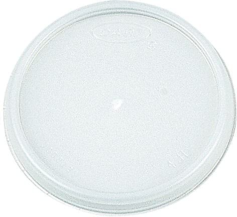 DART DCC20JL Plastic Lids - 50 Pack, Clear Disposable Food Container Lids for Storage & Meal Prep - Fits 20 oz Containers, BPA-Free, Leak-Proof - Perfect for Restaurants, Catering & Home Use