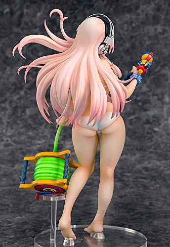 PHAT Senran Kagura Peach Beach Splash: Super Sonico 1:7 Scale PVC Figure (Multicolor) - Anime Collectible for Display & Cosplay Enthusiasts