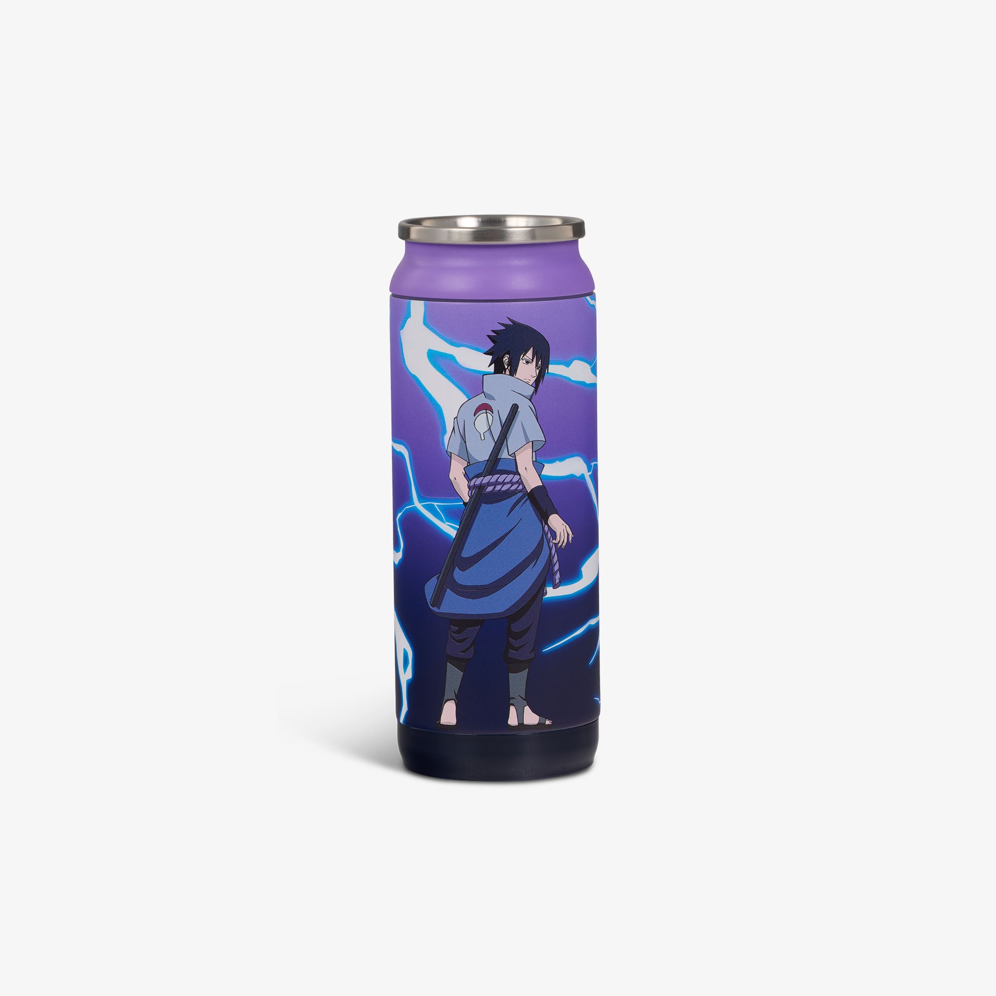 Naruto Shippuden Sasuke Uchiha 16oz Stainless Steel Tumbler - Perfect for Anime Fans, Office & Travel