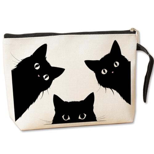 Three Peeping Cat