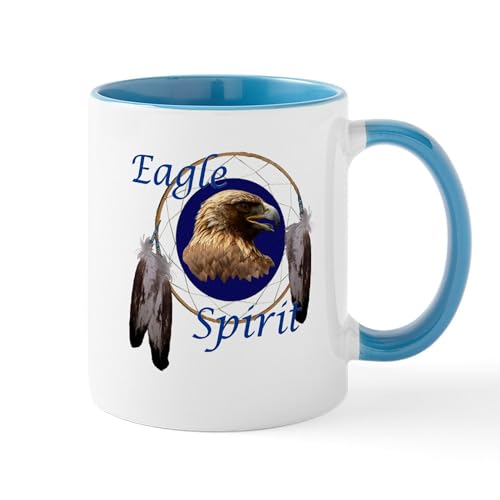 White/Blue Inside - Eagle Spirit Mug