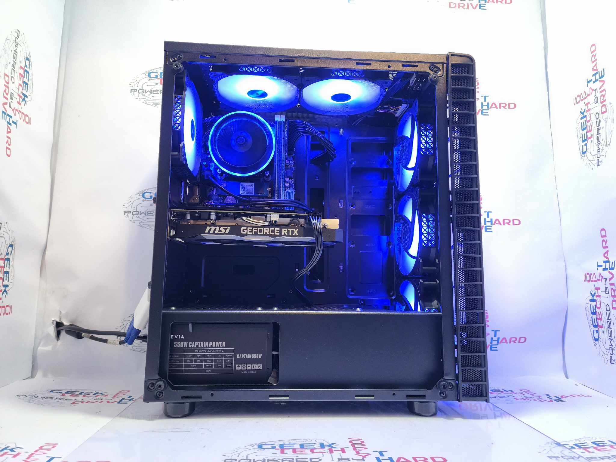 Pinnacle Gaming PC Desktop Computer - AMD Ryzen 5 Processor, 1TB SSD, 16GB RAM, NVIDIA GTX 1660 SUPER Graphics, WiFi Ready - Ultimate Gaming & Streaming Setup for Esports & 4K Gaming