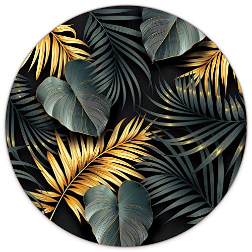 Golden and Dark Leaves
