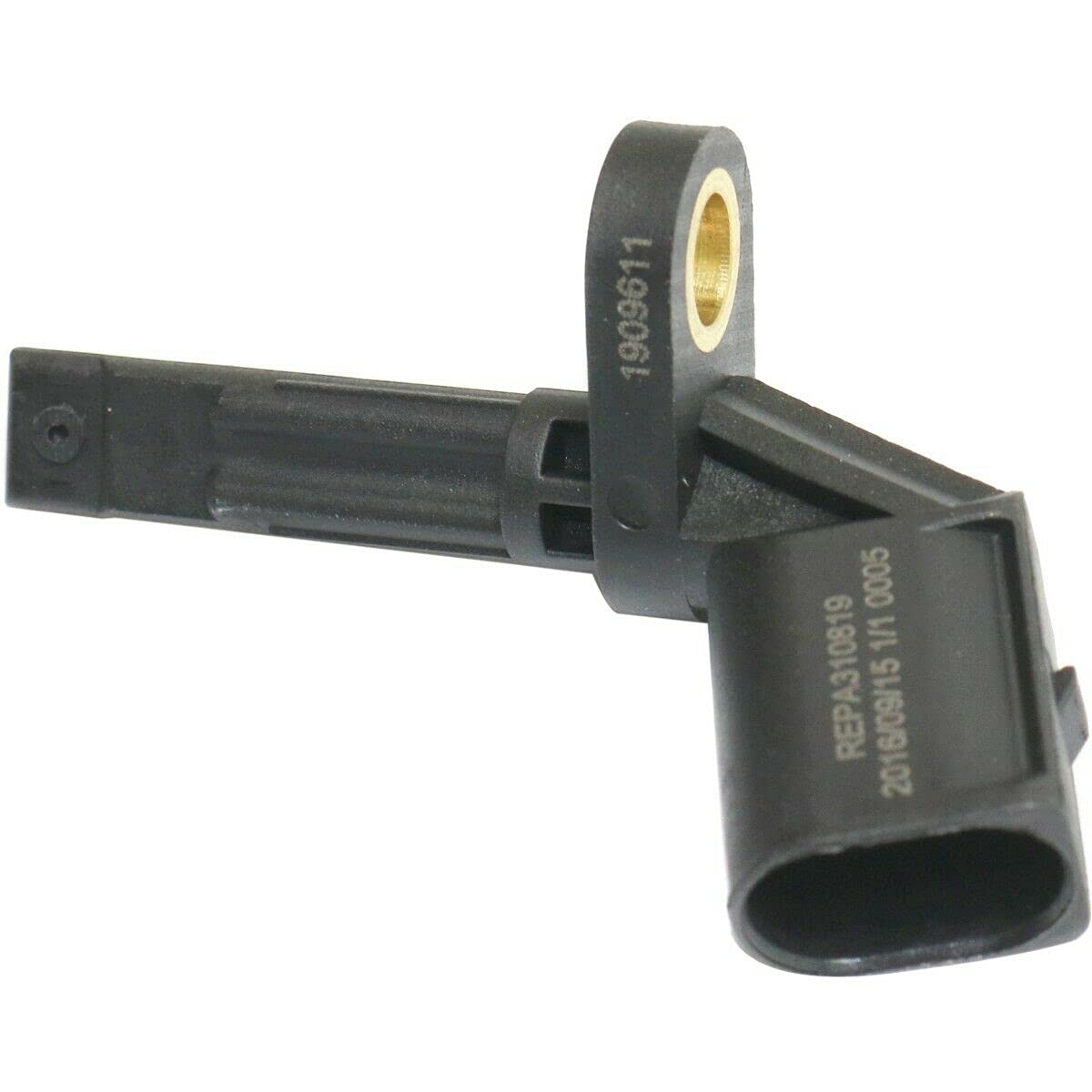 ABS Wheel Speed Sensor Set of 2 - Front or Rear Left & Right Compatible with VW Audi (LH & RH) - Perfect for ABS System Repair & Maintenance