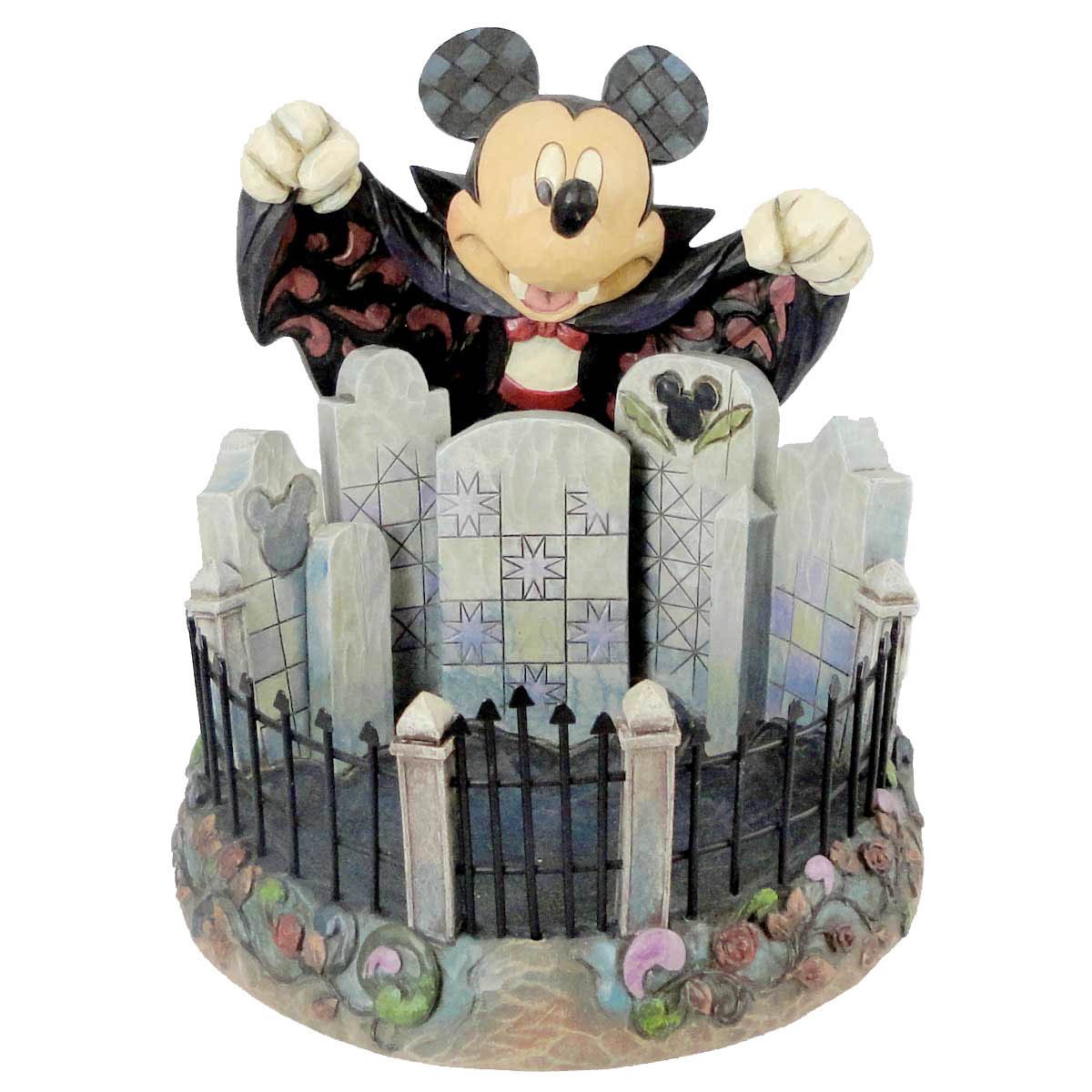 Disney Traditions Mickey Mouse Candy Dish Figurine - Collectible Ceramic Candy Bowl for Home Decor, Gift, and Disney Fan Display