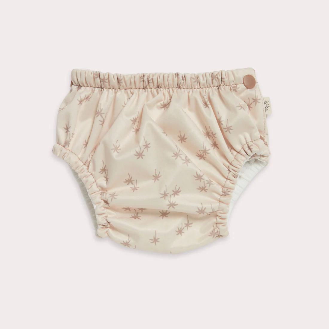EcoNaps Reusable Swim Diaper for Babies | Soft & Comfortable Palm Print | Perfect for Pool, Beach & Water Play