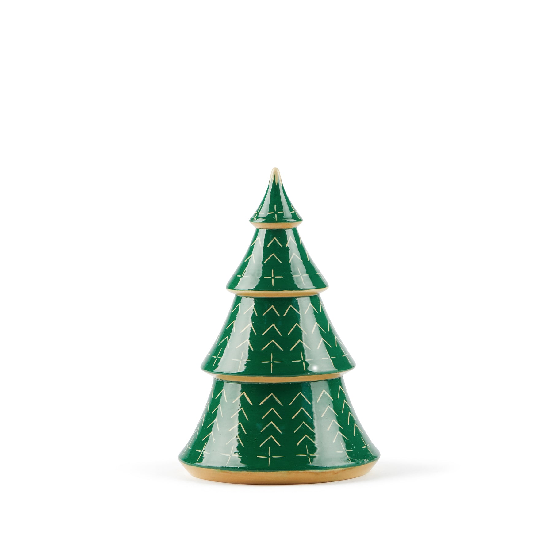 Girl & Spruce Tree Christmas Ornament - Handmade Holiday Decor for Xmas Tree, Home, Office, and Festive Party Decorations