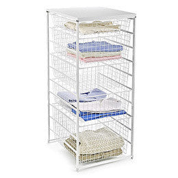 Elfa Freestanding Drawer 10 Runner / 1040mm High - Various Sizes for Bedroom, Kitchen & Office Storage Organization