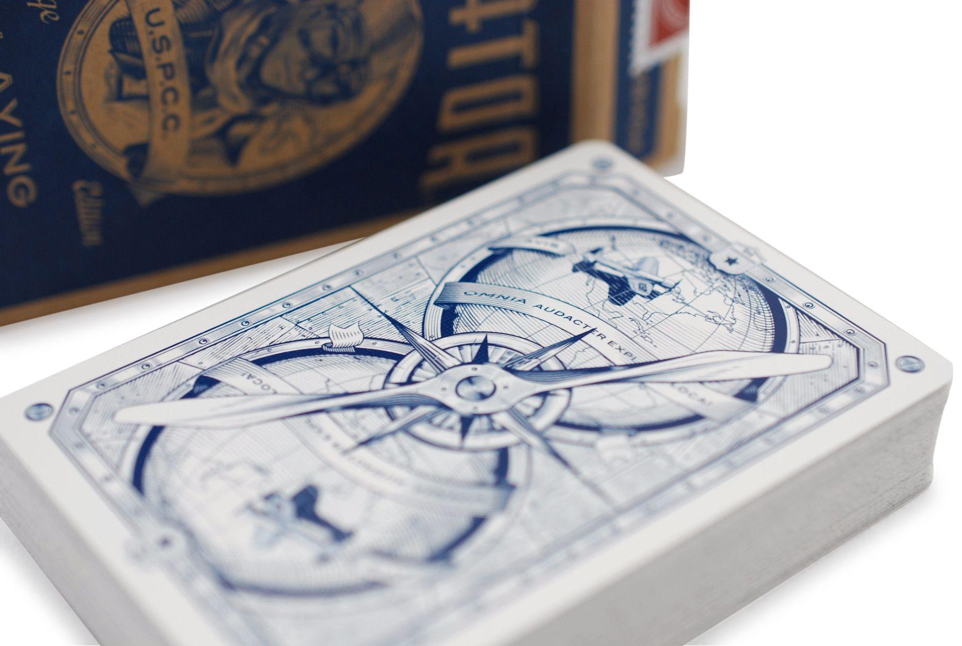AVIATOR® Heritage Edition Playing Cards - Premium Quality Poker Cards for Magic Tricks, Cardistry & Casino Games - Perfect for Professional & Home Use