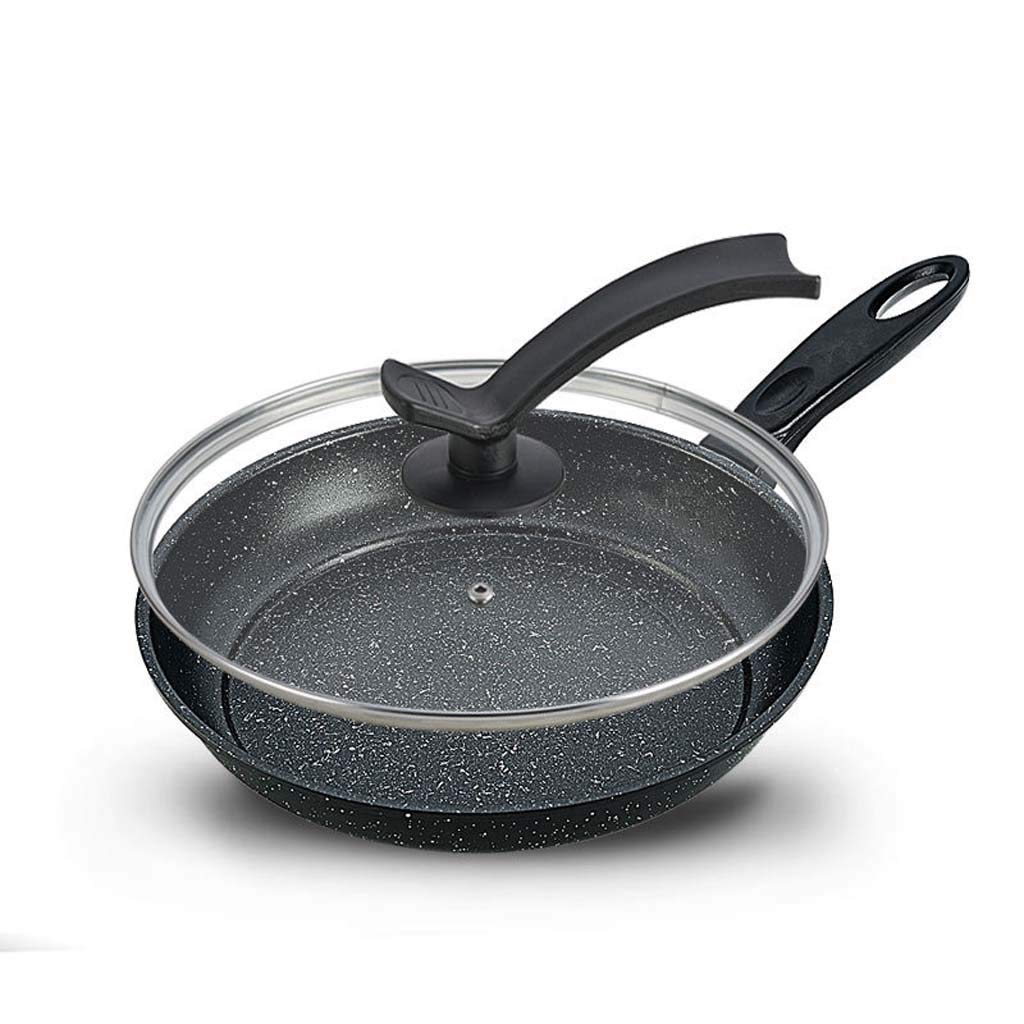 Induction Frying Pan with Stone-Derived Nonstick Coating - 26cm Stainless Steel Saute Pan & Wok for Stir Frying - Durable Cookware for Home Kitchen, Restaurant & Professional Cooking