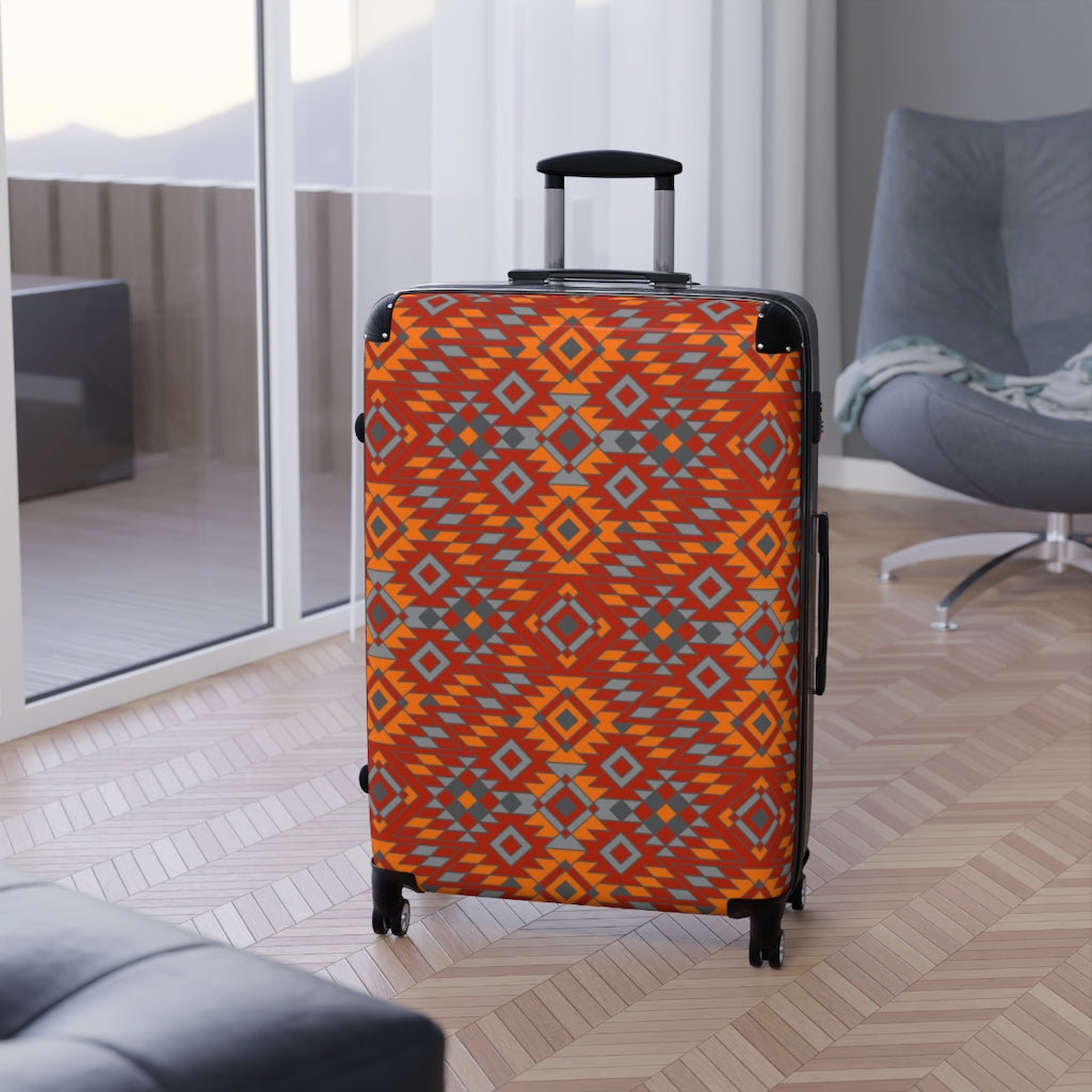 Red Rock Canyon Carry On Luggage - Lightweight Cabin Suitcase with Spinner Wheels for Air Travel | Perfect for Business Trips & Weekend Getaways