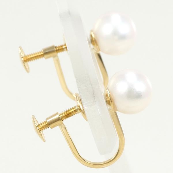 18K Yellow Gold Pearl Earrings for Women - Elegant & Timeless Pearl Jewelry - Perfect for Weddings, Parties & Special Occasions