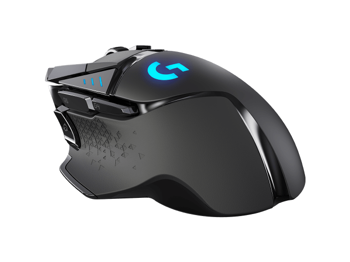 Logitech G502 Lightspeed Wireless Gaming Mouse - High Performance RGB Ergonomic Design for PC & Mac Gaming, Streaming & Esports