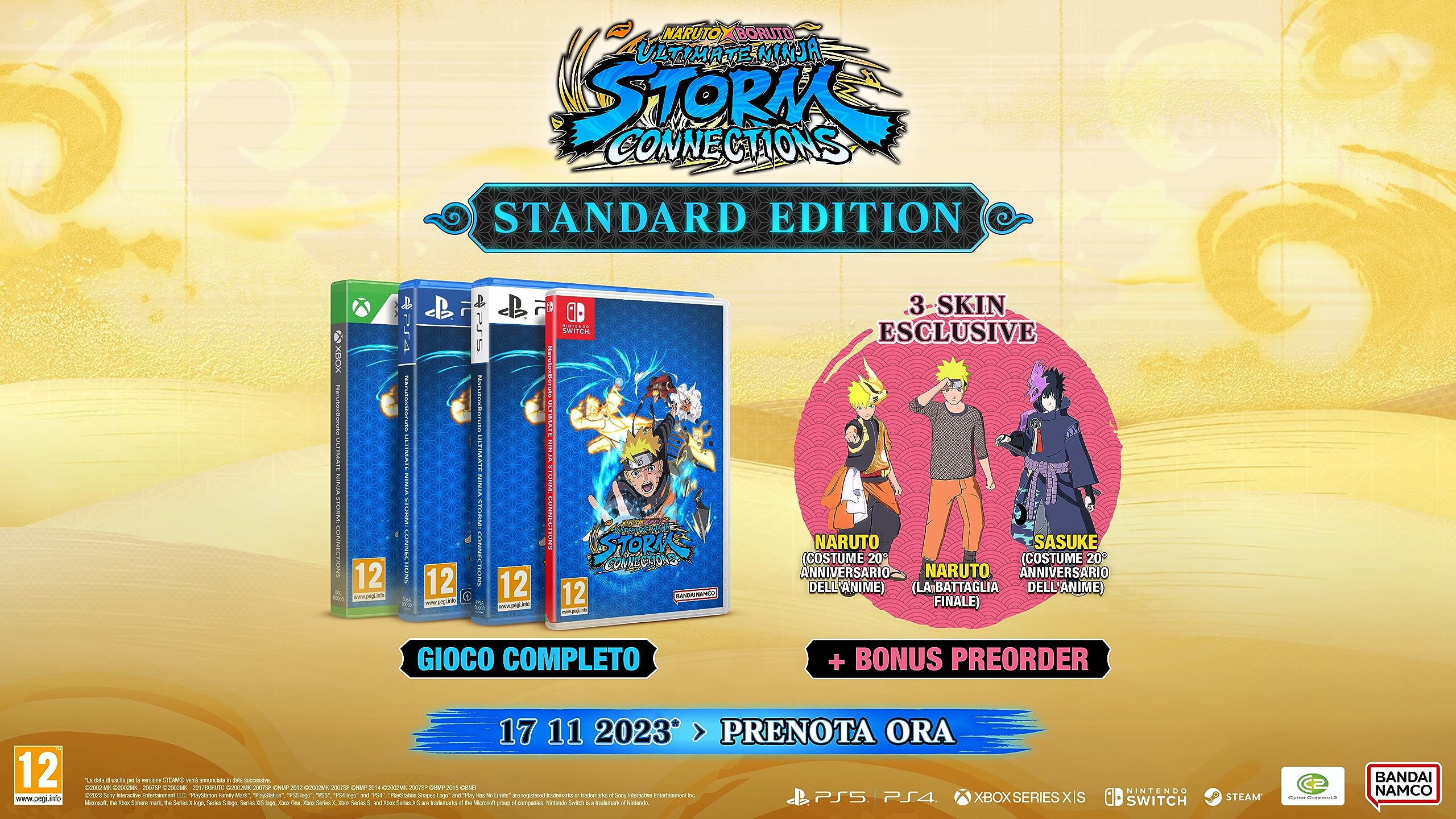 NARUTO X BORUTO Ultimate Ninja STORM CONNECTIONS PS5 Game - Anime Fighting Adventure for PlayStation 5 | Perfect for Anime Fans & Multiplayer Battles