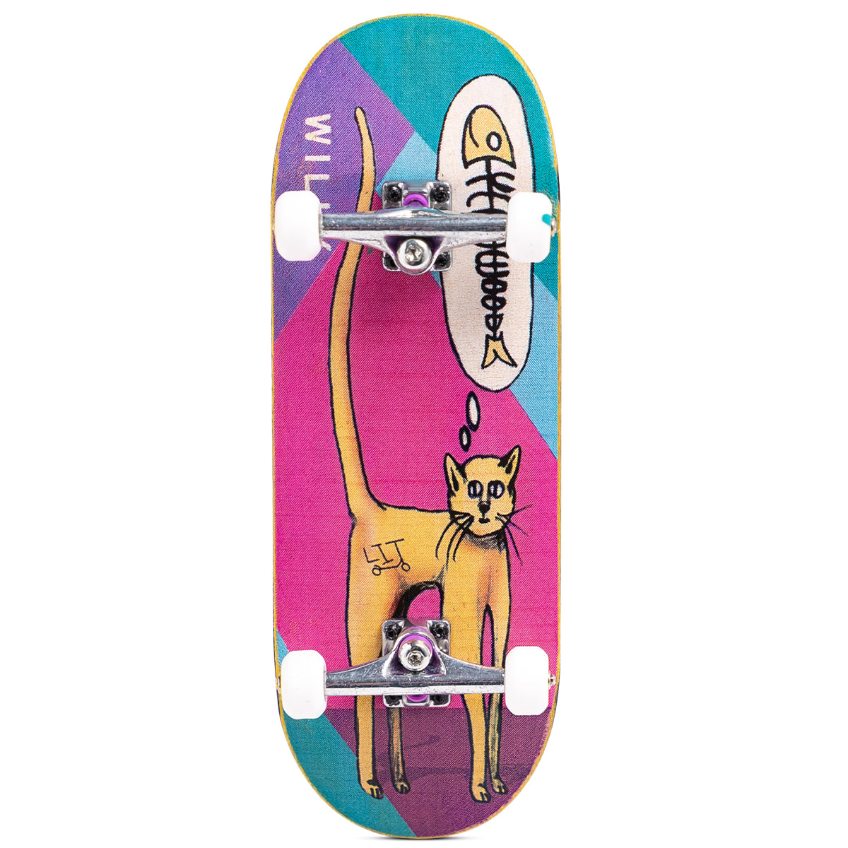 Yellowood Fingerboard Complete - Professional Mini Skateboard for Tricks & Stunts - Perfect for Beginners & Skaters - Indoor & Outdoor Use