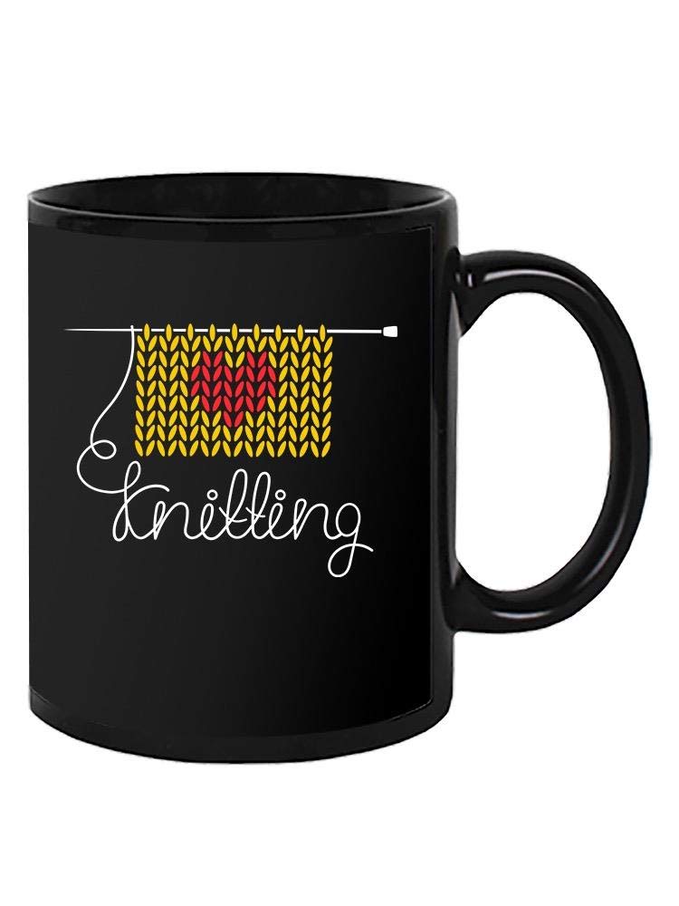 Smartprints Knitting Mug - Unisex Coffee Cup with Custom Design for Home, Office & Gifts - Perfect for Tea, Coffee & Hot Beverages