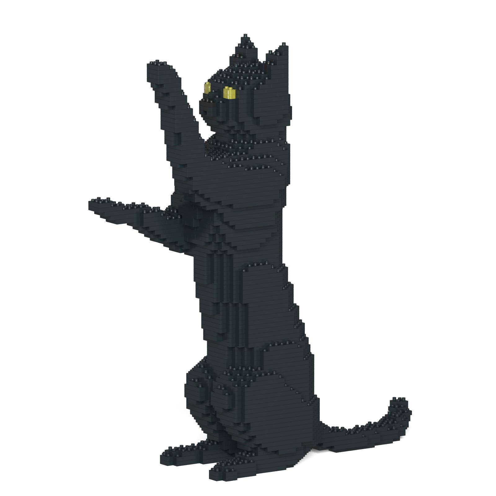 JEKCA Cat 15S-M02 Building Blocks Set - 500+ Plastic Construction Pieces for Creative Play - STEM Educational Toy for Teens & Adults Age 14+ - Perfect for Home Decor, Birthday Gifts & Stress Relief