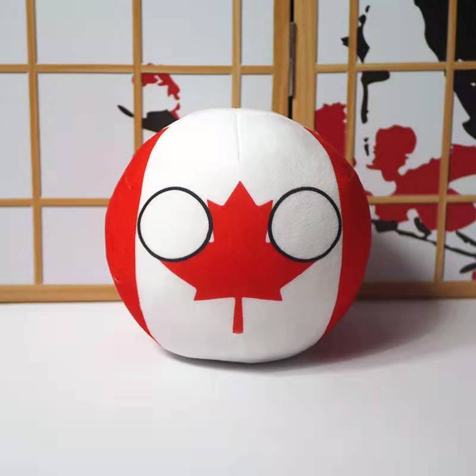 Poland Ball Plush Toy - 10cm (4in) Countryballs Plush Pillow & Pendant, Cute Cartoon Polish Ball Doll for Kids & Adults - Perfect Gift for Collectors, Room Decor, and Anime Fans