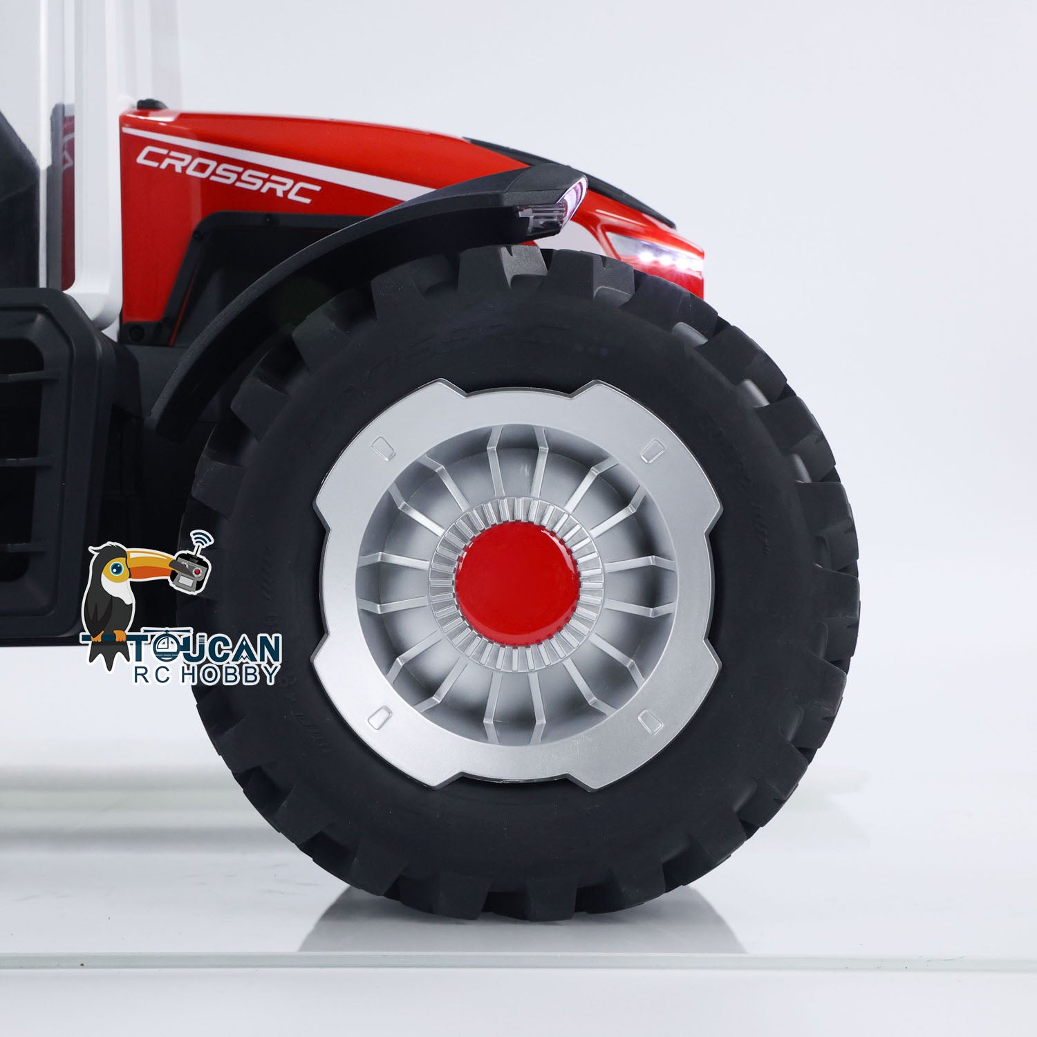 1/8 Scale RC Tractor TL4 Iron Bull Remote Control Car with Light, Motor, ESC & Two-Speed Transmission - Off-Road Simulation Vehicle for Hobbyists & DIY Enthusiasts - Perfect for Crawling, Trail Adventures & RC Competitions