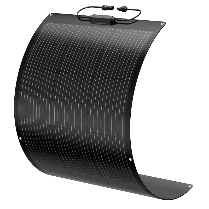 BougeRV Arch 100W Fiberglass Flexible Curved Solar Panel for RV, Boat, Camping & Off-Grid Power - Lightweight & Durable Renewable Energy Solution