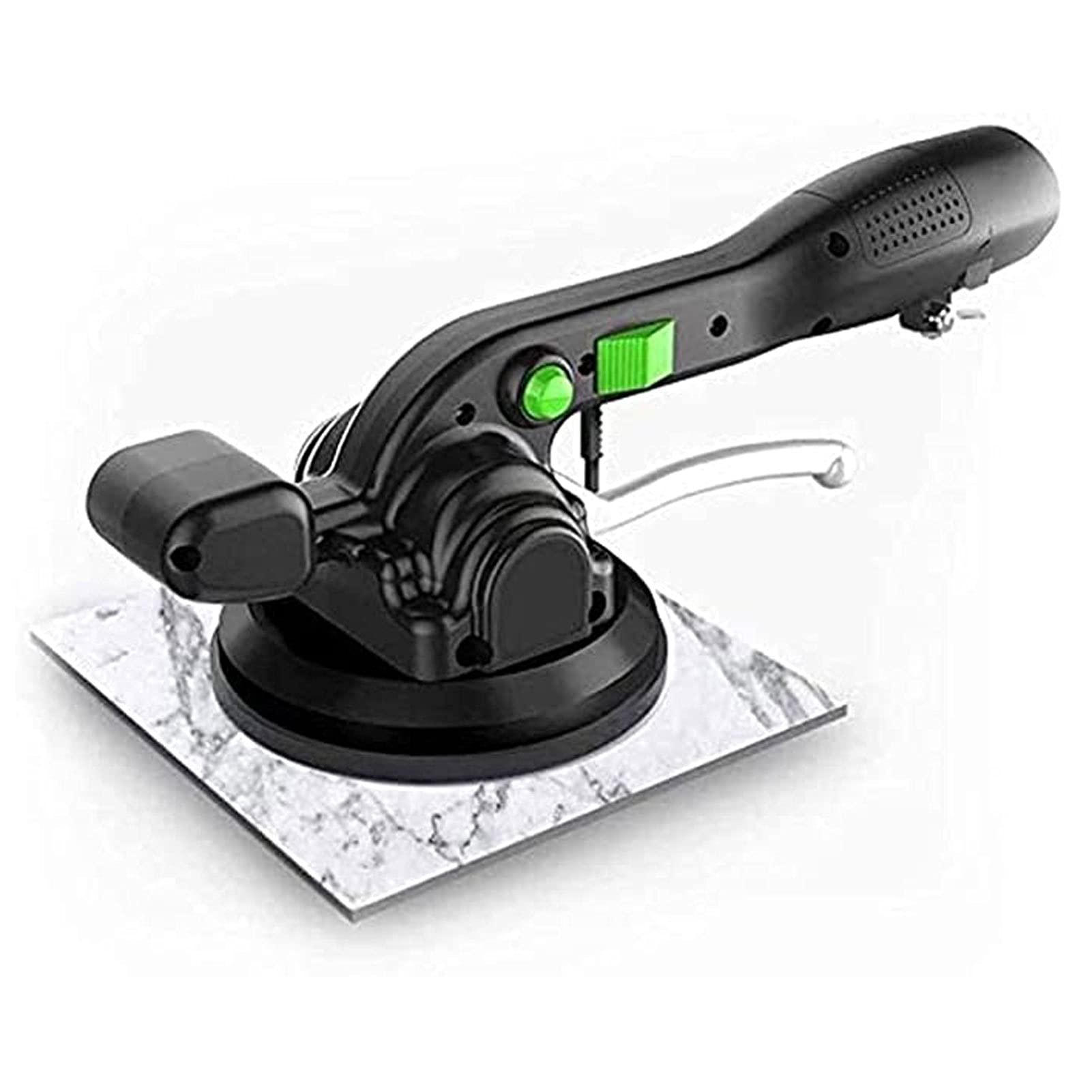 ATAAY Handheld Tile Leveling Machine - Intelligent Ceramic Tile Vibrator with 100kg Max Adsorption (2xLi-ion & 1xLi-ion Battery) - Perfect for DIY Home Renovation & Professional Tile Installation Projects