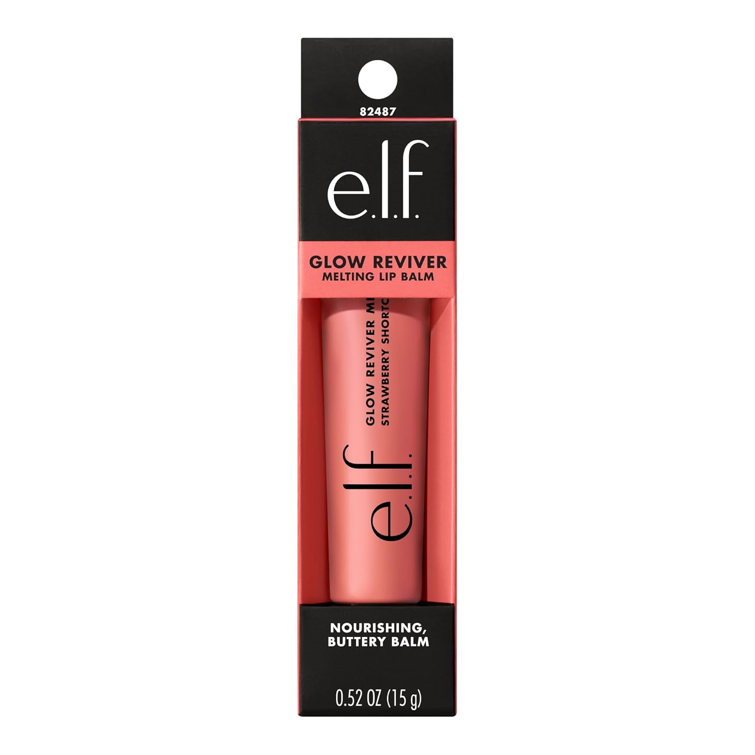 ELF Cosmetics Glow Reviver Melting Lip Balm - Hydrating & Plumping Lip Treatment for Dry Lips | Day & Night Moisturizing Lip Care