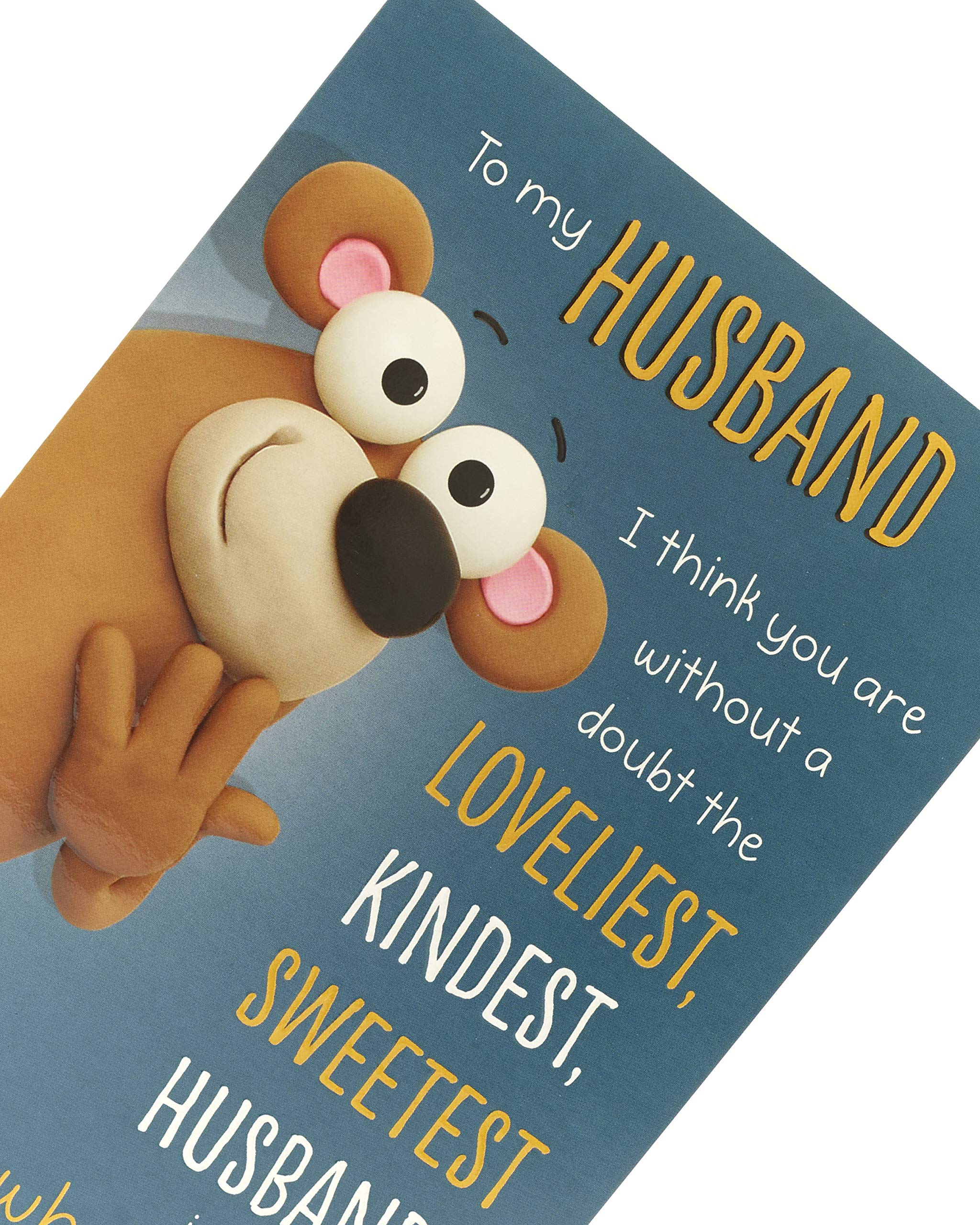 Funny Husband Birthday Card for Him - UK Greetings Joke Card - Perfect for Anniversaries, Gifts & Special Occasions