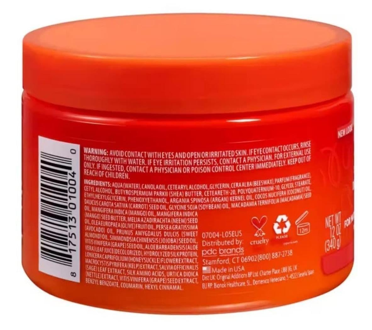 Cantu Shea Butter Deep Treatment Hair Masque - 12oz (354ml) Pack of 6 - Moisturizing & Repairing Hair Mask for Dry, Damaged, Curly & Natural Hair - At-Home Salon Quality Deep Conditioning Treatment for Women & Men