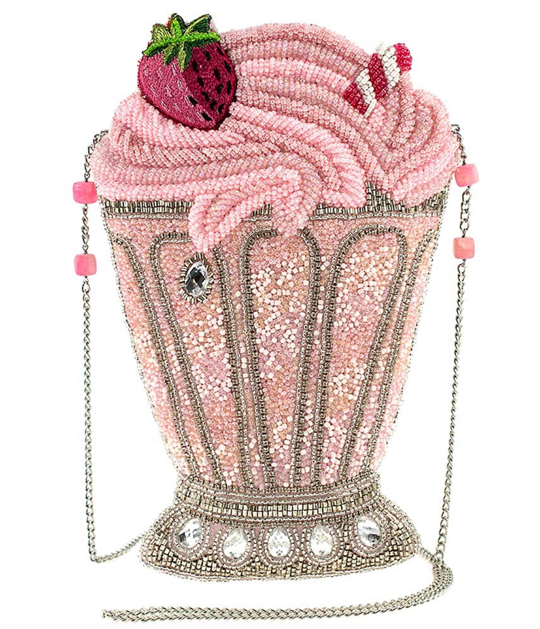 Mary Frances Shake It Up Milkshake Crossbody Bag - Stylish & Fun Purse for Women, Girls | Perfect for Parties, Shopping & Everyday Use