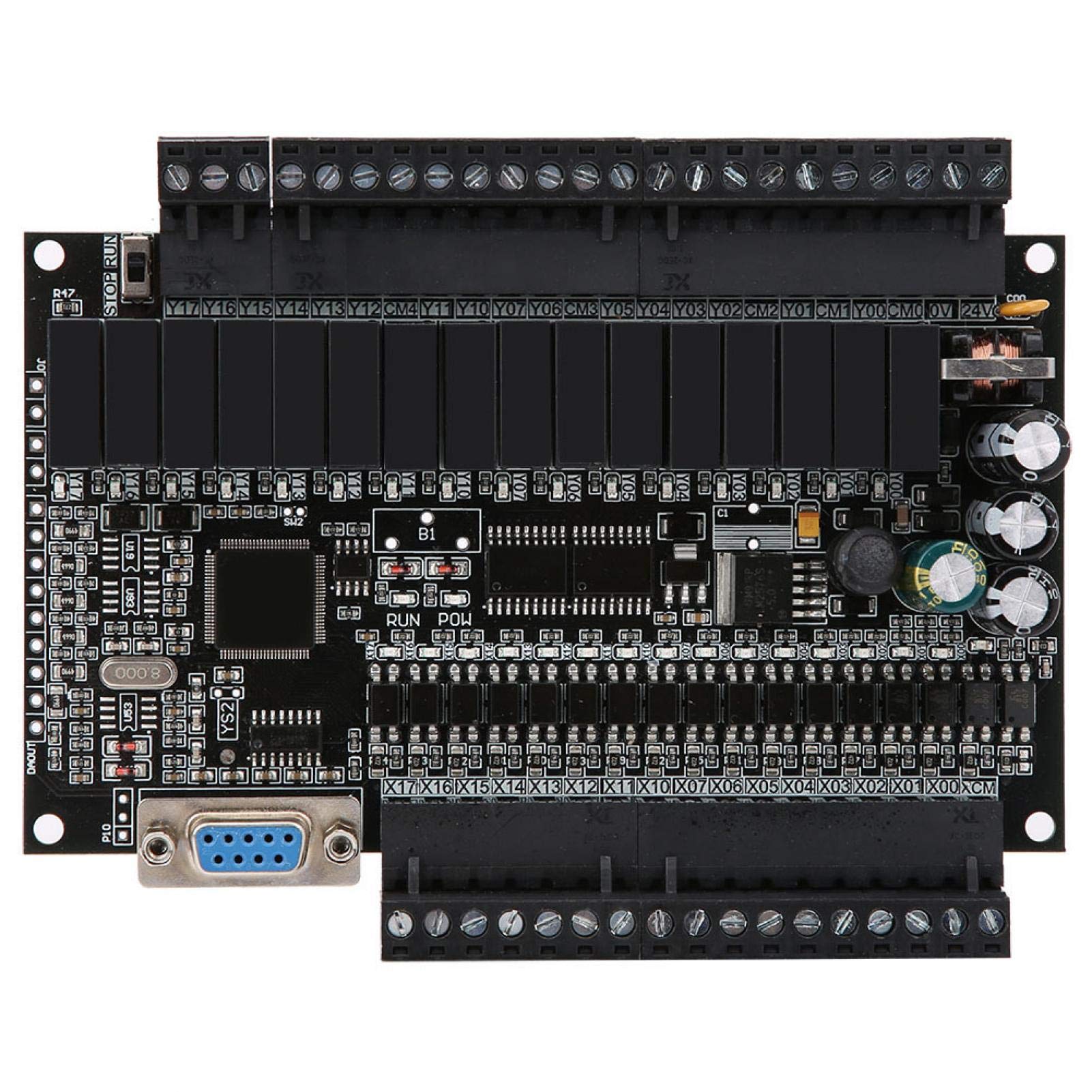 Programmable PLC Industrial Control Board - High-Temperature Resistant, Labor-Saving Automation Controller for Industrial Machinery & Equipment | Ideal for Factory Automation, Process Control & Harsh Environment Applications