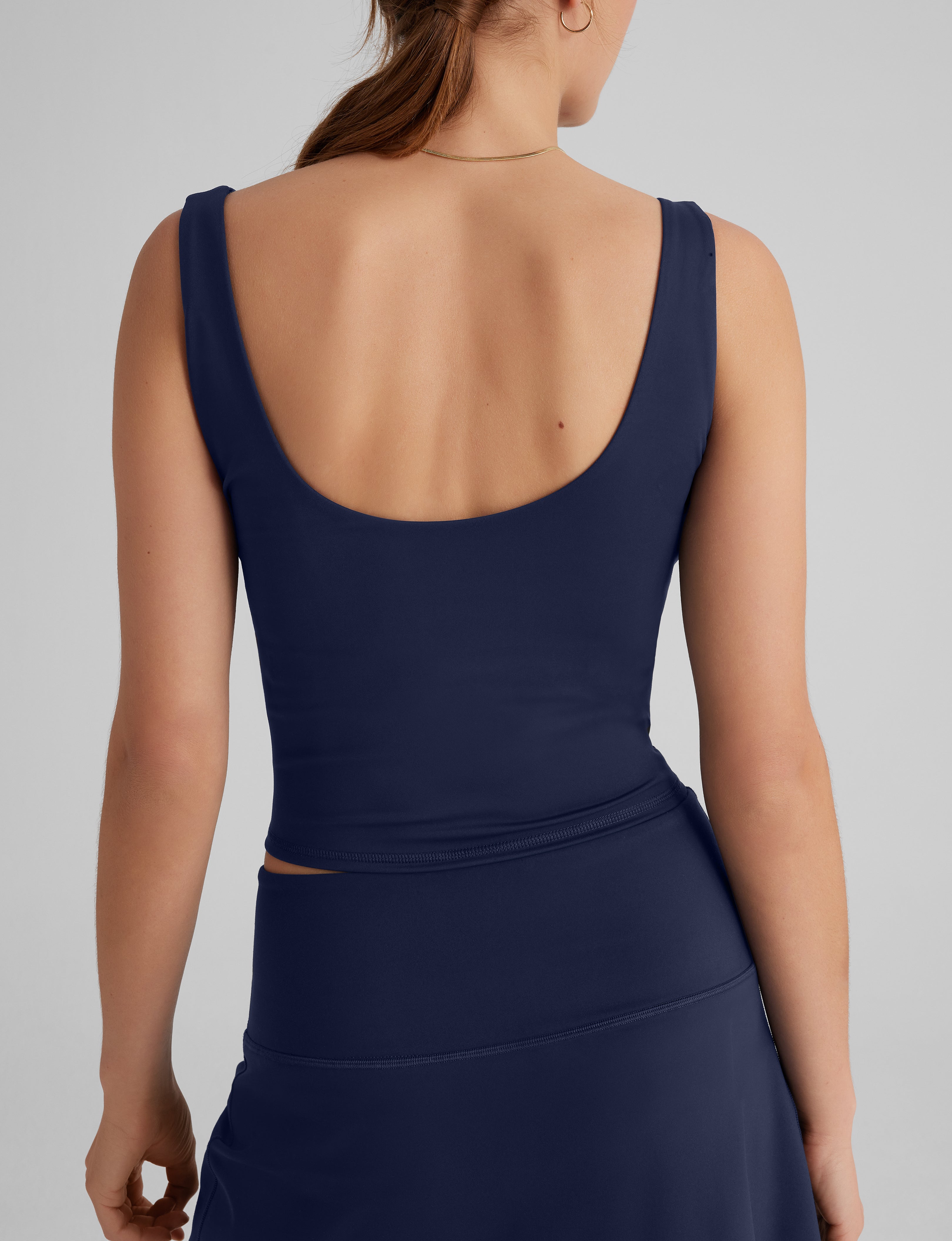 Women's 360 Movement Crop Tank & Tennis Skirt Set - Breathable Workout Outfit for Yoga, Running, Gym & Tennis | Perfect for Active Lifestyles