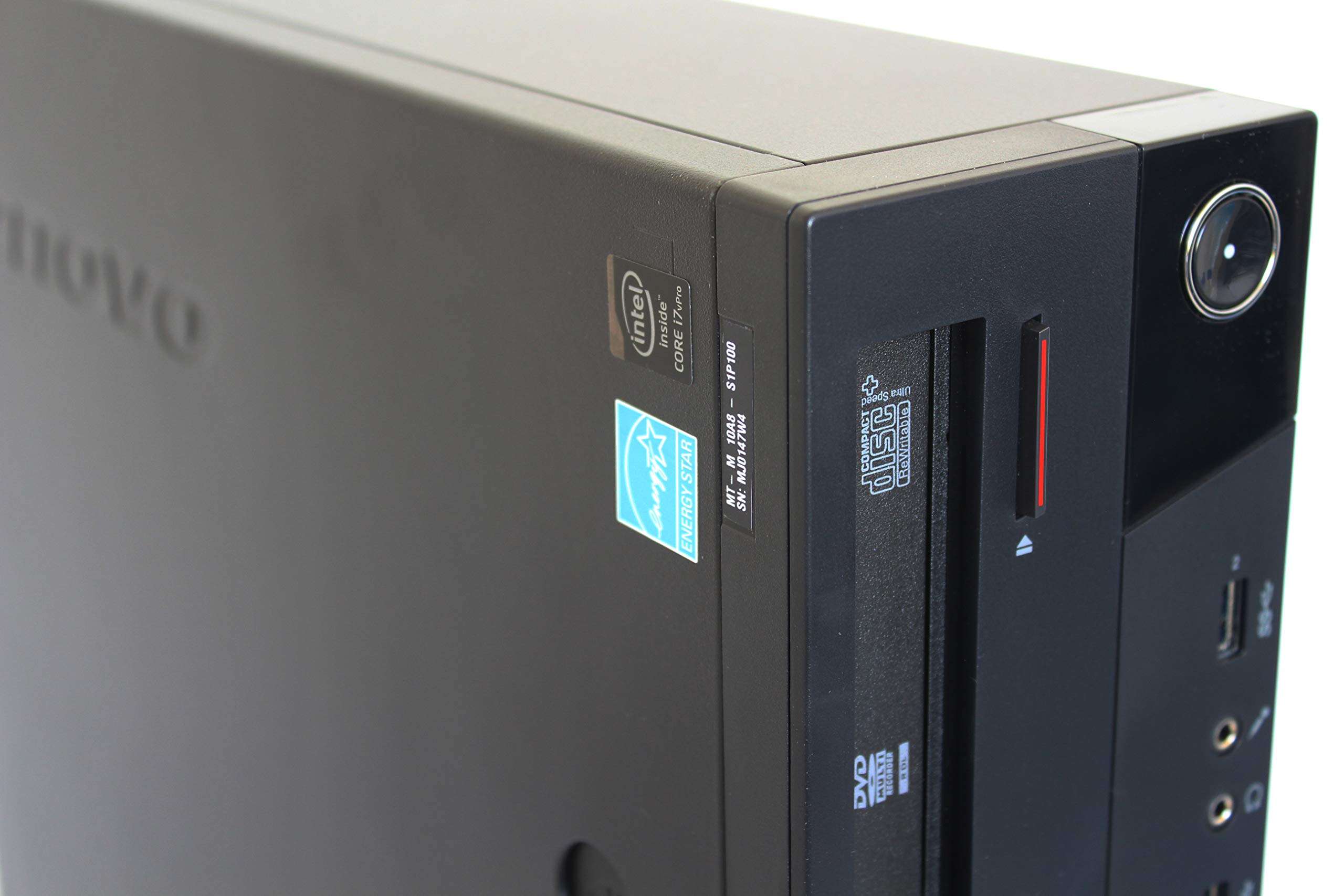 Lenovo ThinkCentre M93p Business Desktop Computer - Intel Quad Core i5-4570 3.2GHz, 16GB DDR3 RAM, 256GB SSD, Windows 10 Pro (Renewed) - Perfect for Office Work, Home Use & Small Business Computing