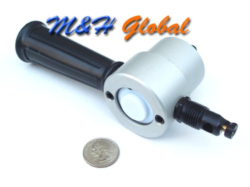 Power Drill Metal Nibbling Cutter - Heavy Duty Sheet Metal Cutting Tool for DIY, HVAC, Auto Repair & Metal Fabrication