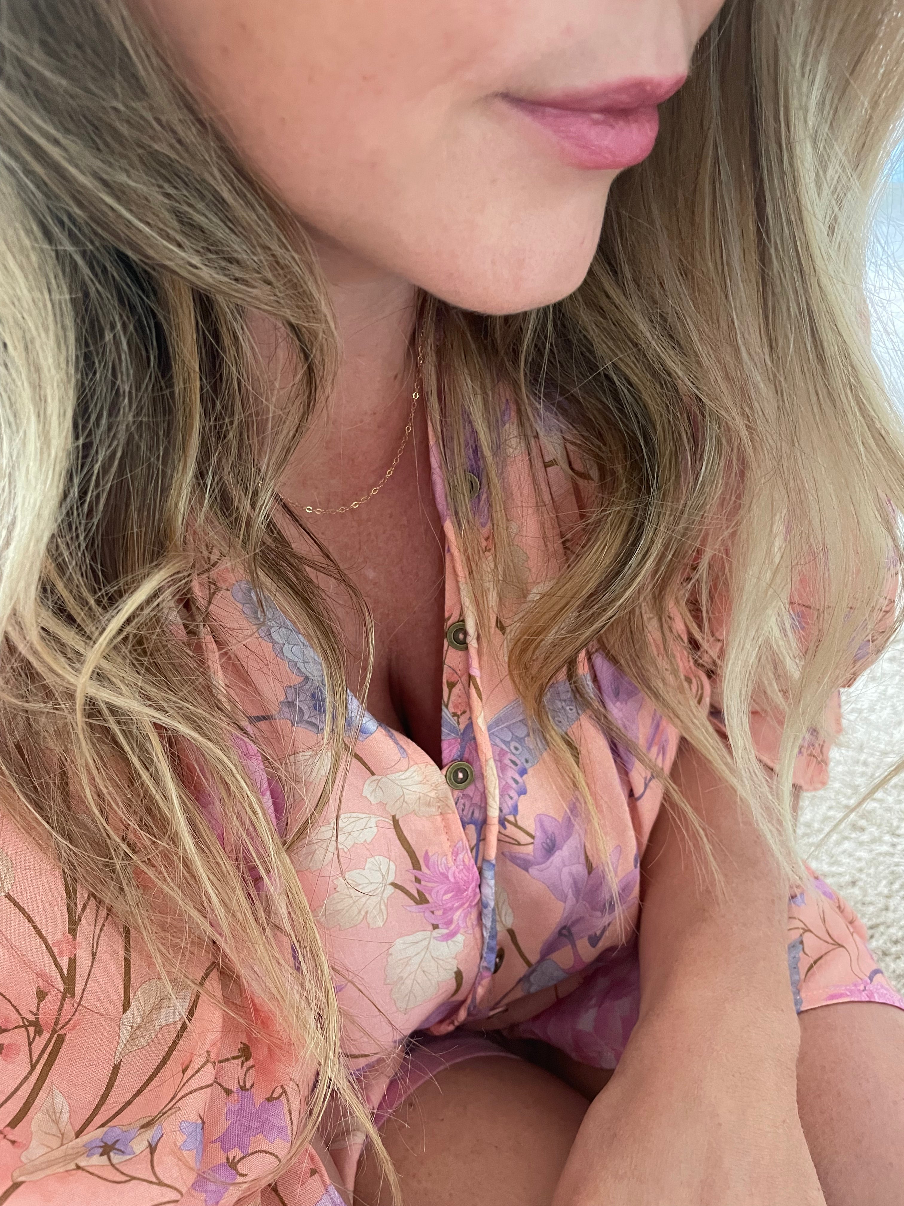 Minimalist Gold Chain Necklace for Women - Simple & Delicate Layering Necklace Jewelry - Perfect for Everyday Wear, Layering Stacks & Special Occasions