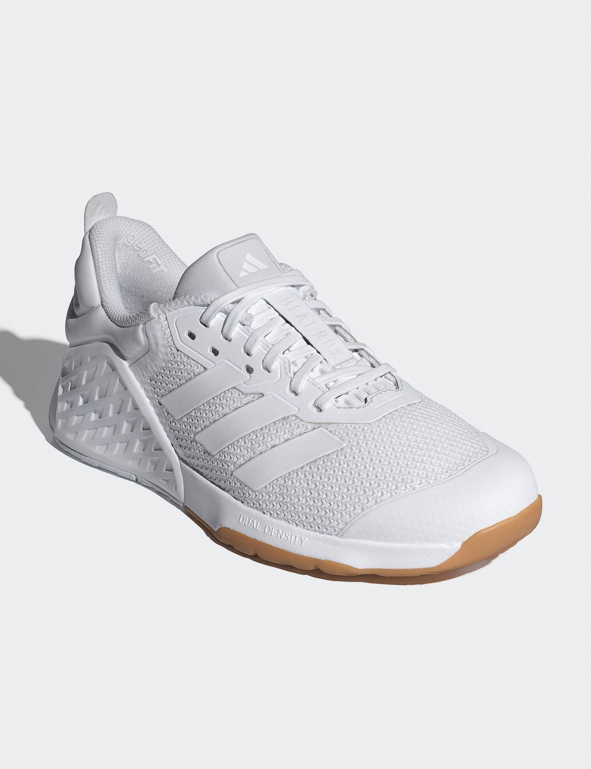 Dropset 3 Running Shoes for Men & Women - Cloud White/Crystal White - Lightweight Athletic Sneakers for Jogging, Gym Workouts & Casual Wear