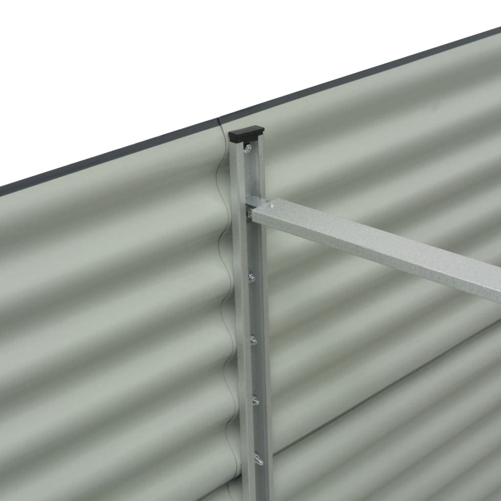 Galvanized Steel Raised Garden Bed 125.9