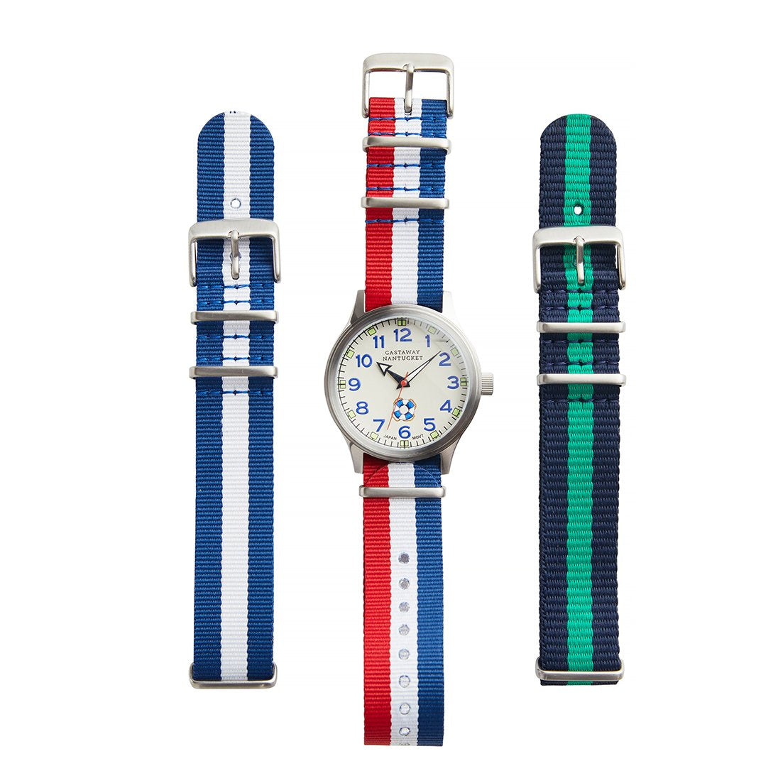 Premium Nautical Watch Gift Set for Men - Waterproof Diving Watch with Stainless Steel Band - Perfect for Sailing, Diving & Outdoor Adventures