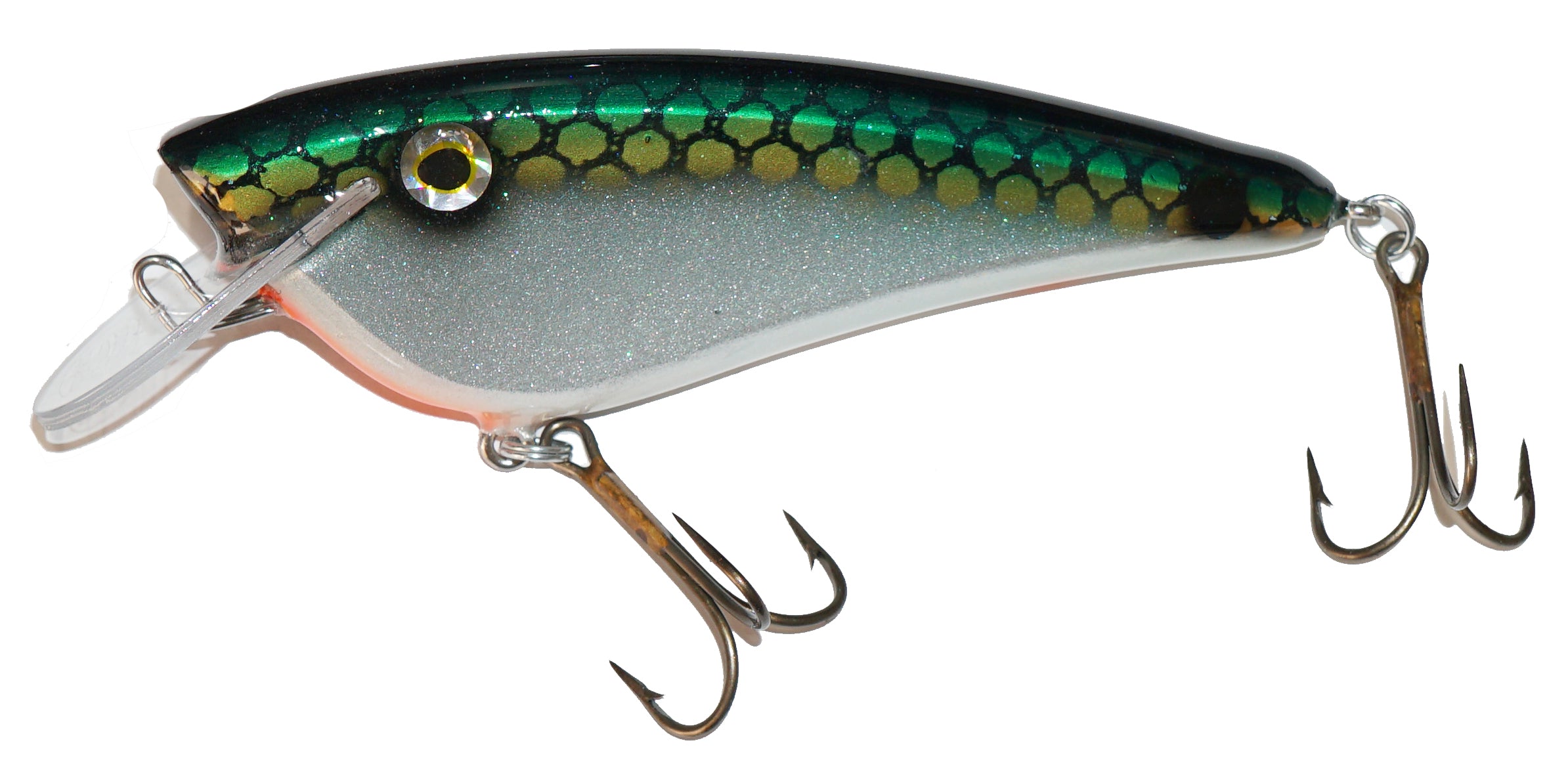 Boss Shad 7 Shallow Fishing Lure - Topwater Bass Bait for Freshwater & Saltwater - Perfect for Early Morning or Late Evening Fishing